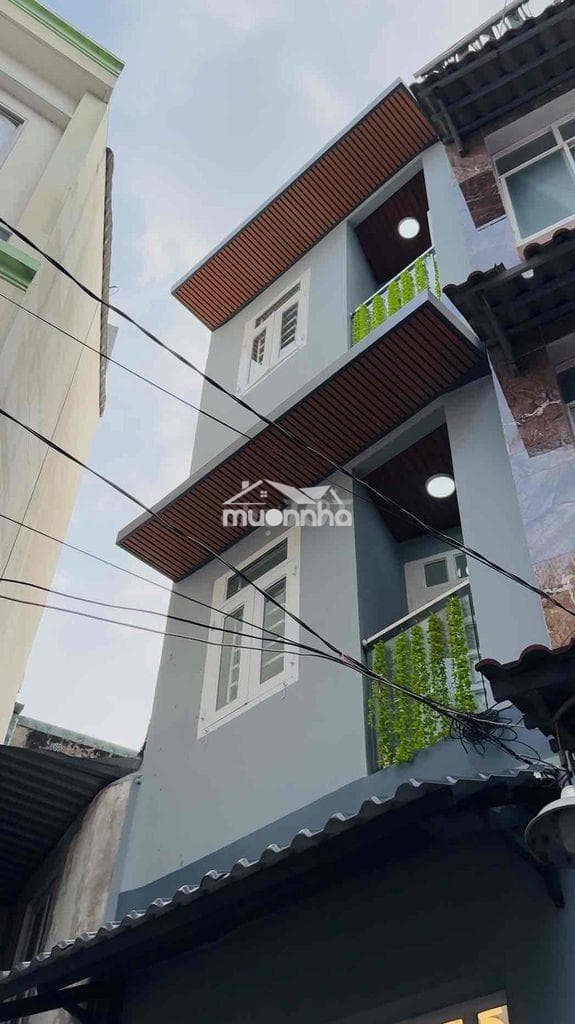 Cho thuê nhà riêng Cho thuê nhà Ba Đình, Q.8, nhà mới, 1 trệt 2 lầu, 4PN