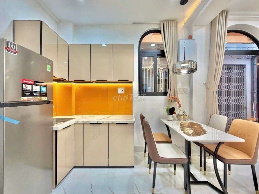 Nhà Đẹp Phan Văn Trị_lô góc thoáng_FULL nội thất _ dọn vào ở ngay - Ảnh 3