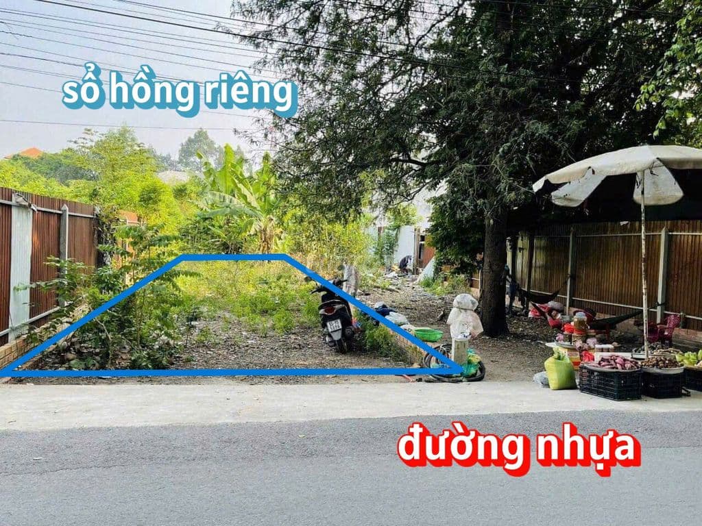 Bán 131m2 đất Đ.Nguyễn Thị Lắng gần bệnh viện Xuyên Á giá 1,3 tỷ, SHR