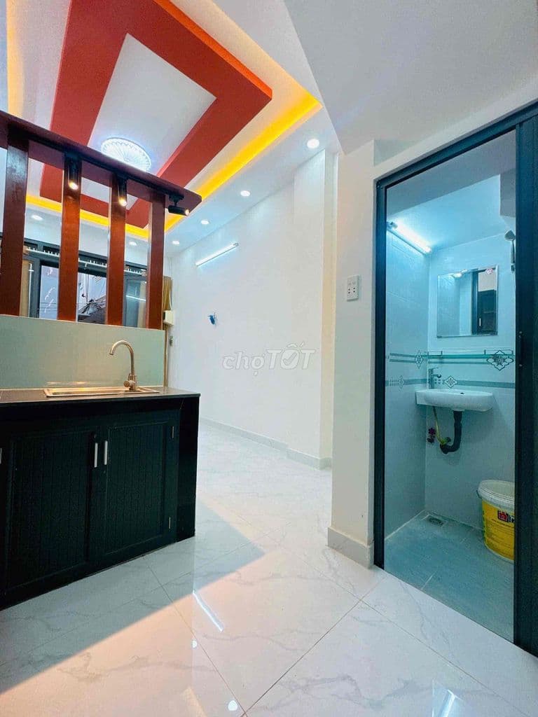 F3 Q8💥 Giá 3 tỷ 880 triệu hẻm khu an ninh hẻm 2m5 trước nhà - Ảnh 2