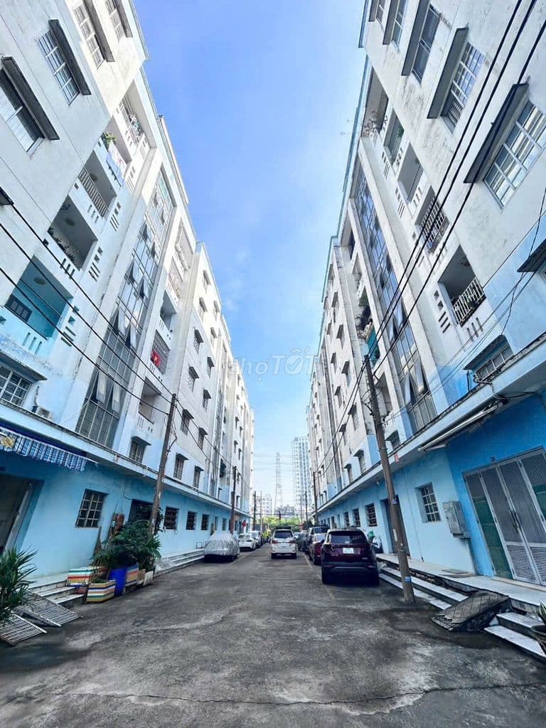 CC D2 Phú Lợi P7 Q8 2PN 3 BAN CÔNG 70m2 SHR Bank hỗ trợ 1,4 tỷ HHMG 2% - Ảnh 2