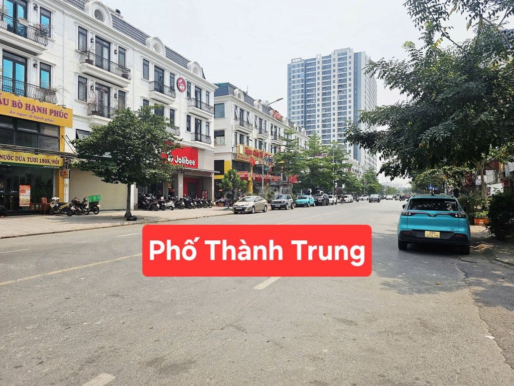 LÔ GÓC 60M2, SẴN NHÀ 2 TẦNG, MẶT PHỐ THÀNH TRUNG, TRÂU QUỲ, KINH DOANH