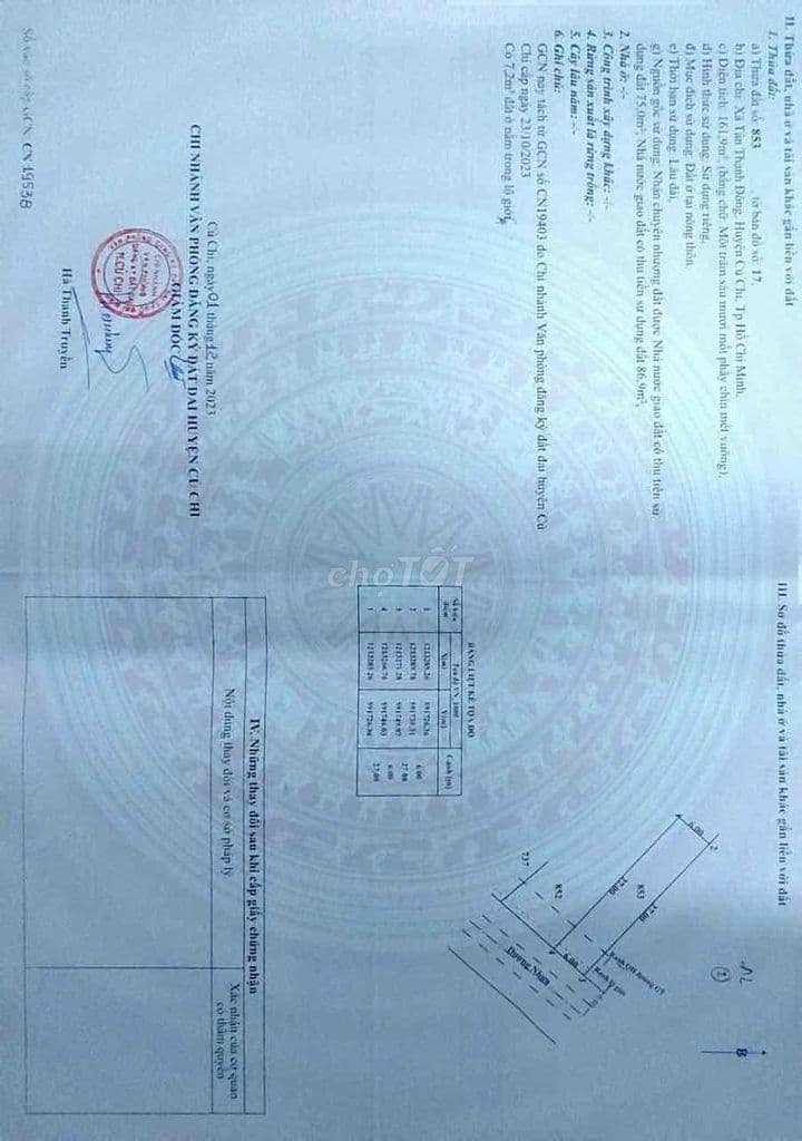 Bán lô đất 150m2 thổ cư mặt tiền Lê Thi Nghiên,kinh doanh buôn bán - Ảnh 3