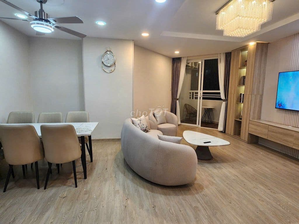 Bán căn hộ Him Lam Chợ Lớn nhà full nội thất 96m2 3Pn sổ hồng - hồ bơi - Ảnh 3