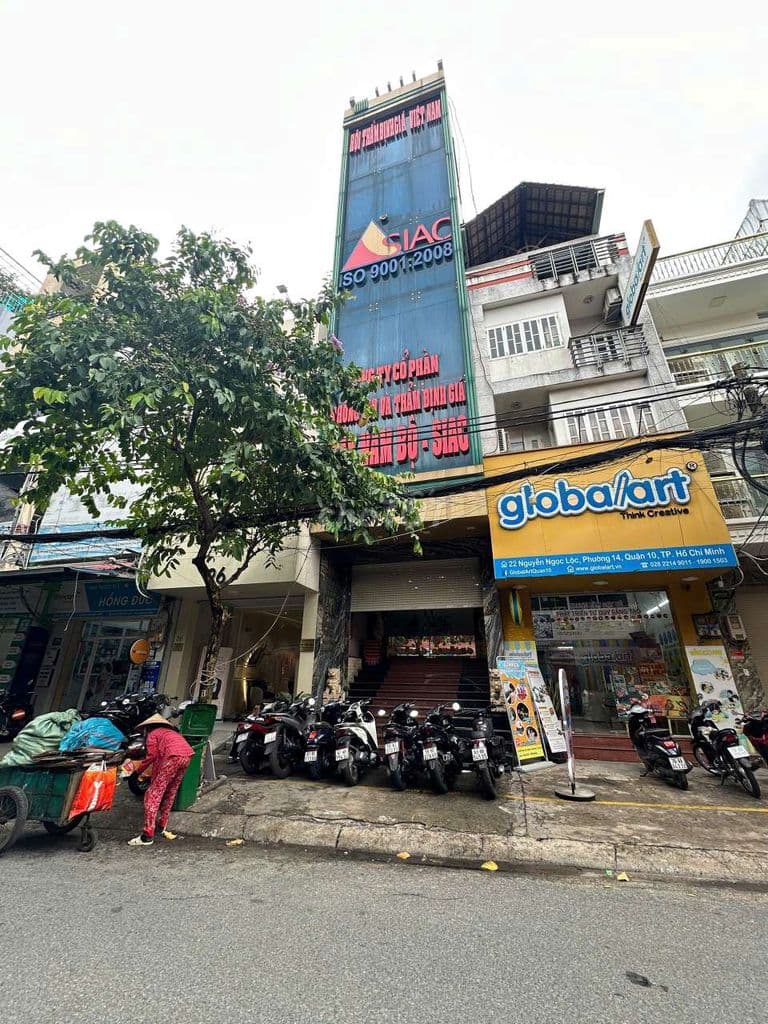 Nhà 7 Tầng MT Nguyễn Ngọc Lộc, Q 10. 4.4x23.5m, Hầm Trệt 5 Lầu, 29 Tỷ