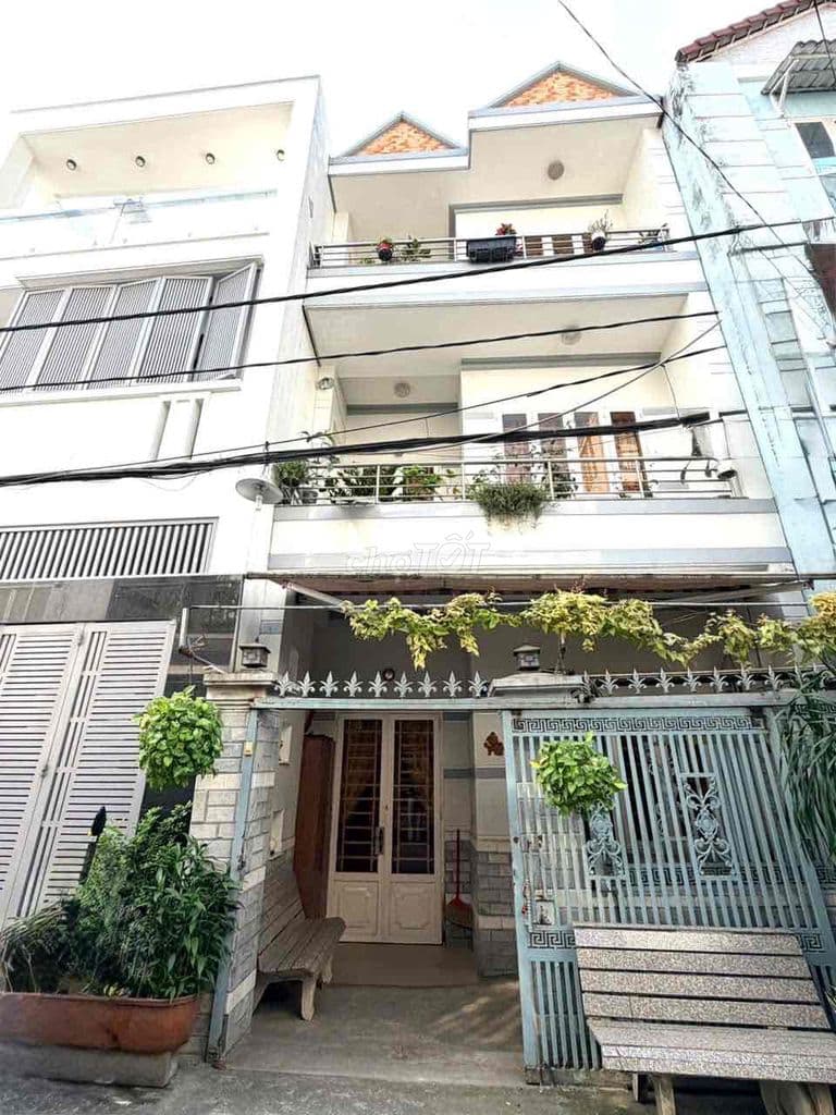 NHÀ HẺM XE HƠI - Đ GÒ Ô MÔI Q7 - HẺM THÔNG - CẠNH PHÚ MỸ HƯNG - 5X12