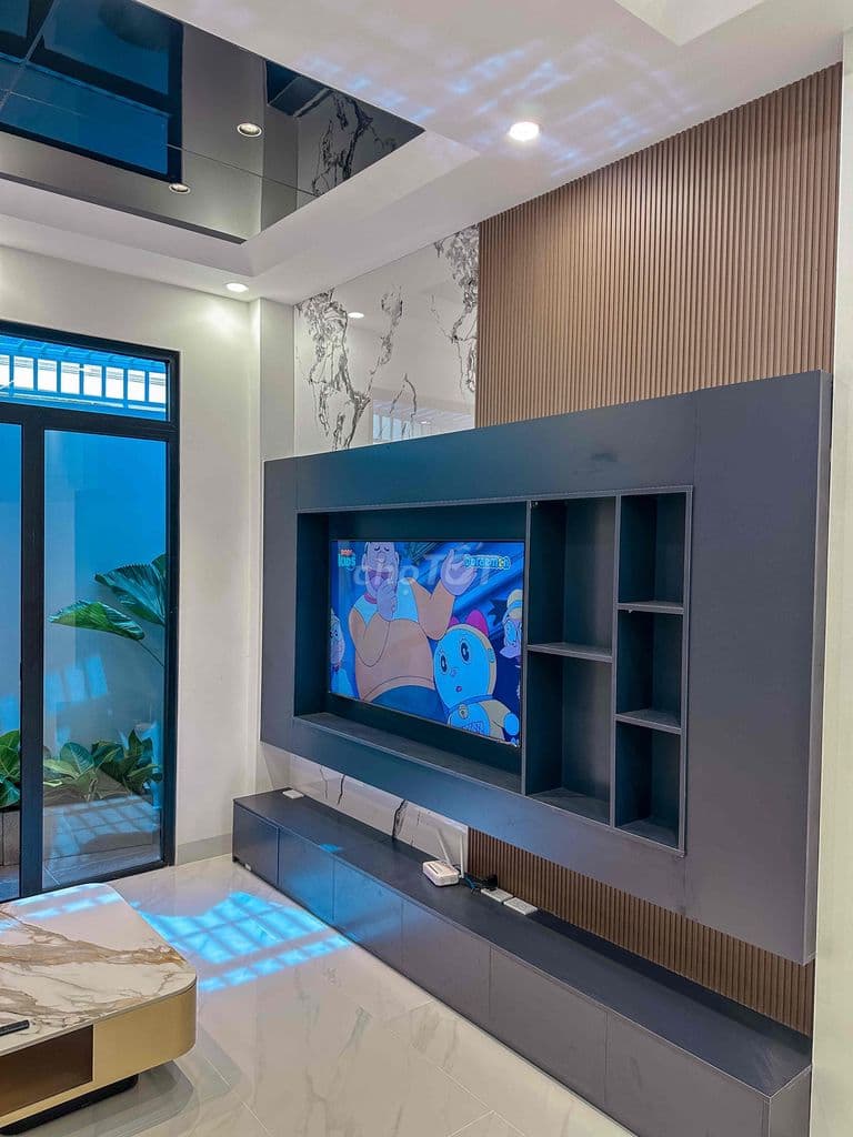 chính chủ bán nhà MT Q2, gần sông,2 mặt tiền. đường 9.5m, nt xịn,gara - Ảnh 3