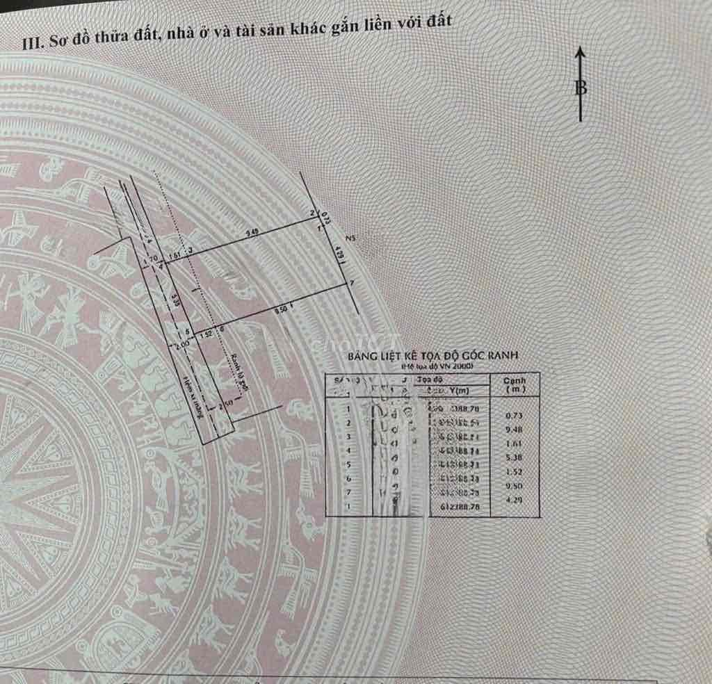 SIÊU HIẾM - ĐẤT 58M2 ( 5.3 x 13) - GẦN NGÃ TƯ THỦ ĐỨC - CHỈ 2.95 TỶ - Ảnh 3