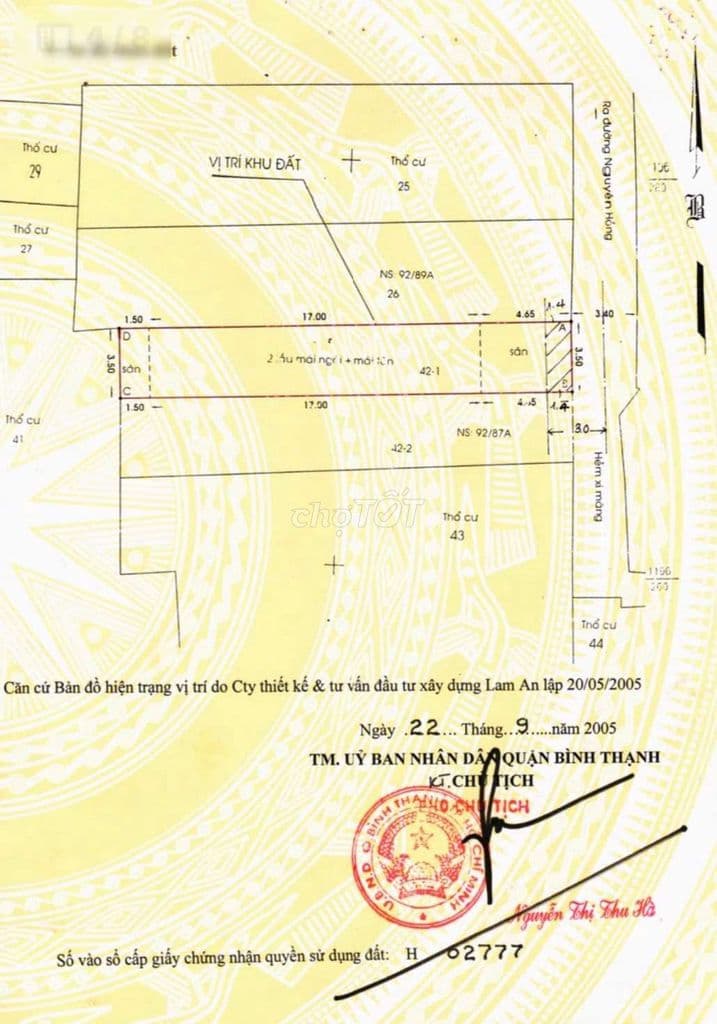 Nhà bán đường Nguyên Hồng - Bình Thạnh - Tp. Hcm - Ảnh 3