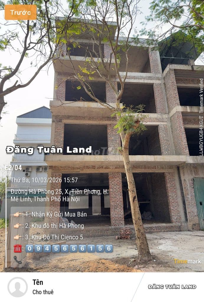 BÁN NHÀ THÔN 160M2 TẠI KHU ĐÔ THỊ HÀ PHONG - Ảnh 2