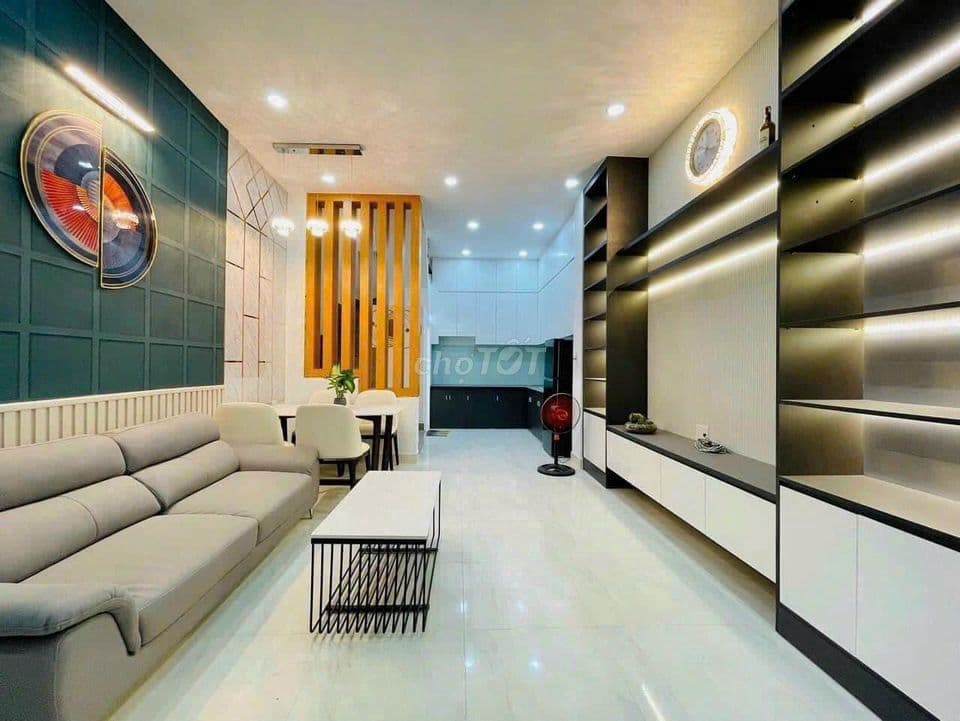 Nhà đẹp hẻm Huỳnh Tấn Phát Q.7 3,8mx9m 3PN 4WC có Sổ hồng vào ở ngay