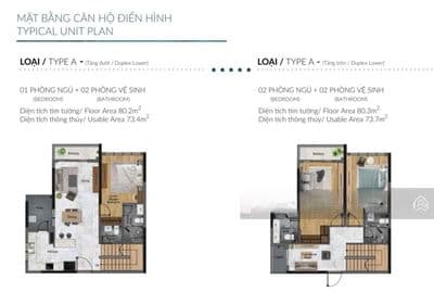 Duplex Centery 2 tầng - 3PN4WC 160.5m2 - Celadon City - Ảnh 2