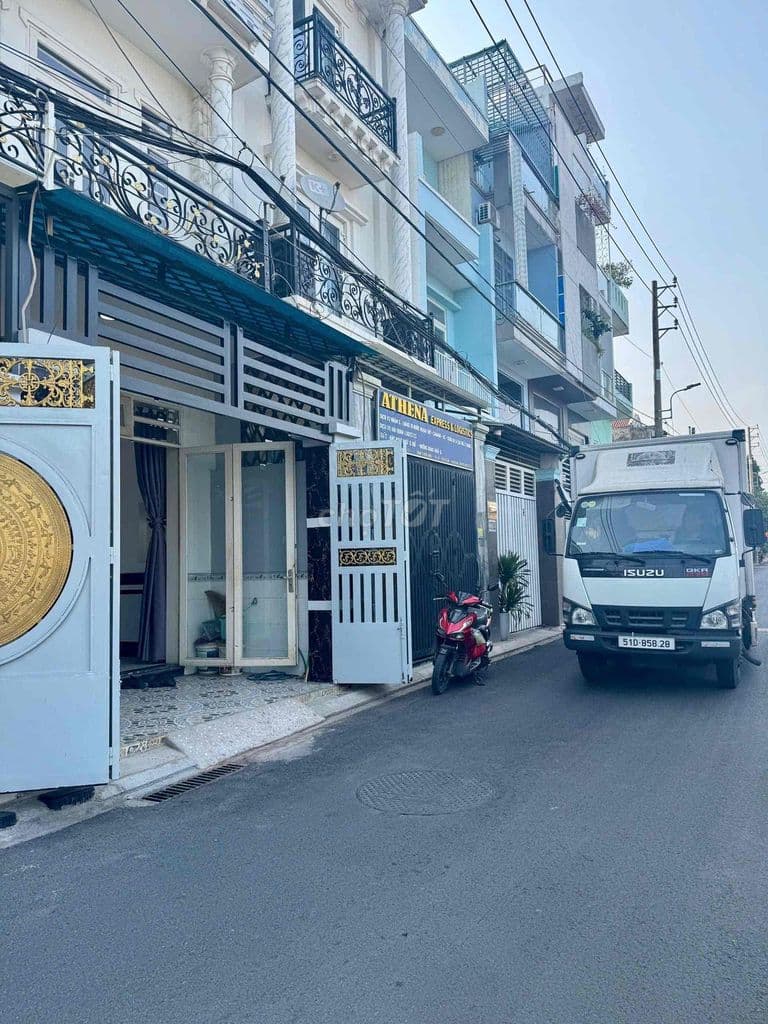 ✈️60m2, BÁN NHÀ 4 TẦNG, GARA XE, 🚘ĐƯỜNG 8M👉LÊ ĐỨC THỌ, GÒ VẤP, 5 TỶ 8