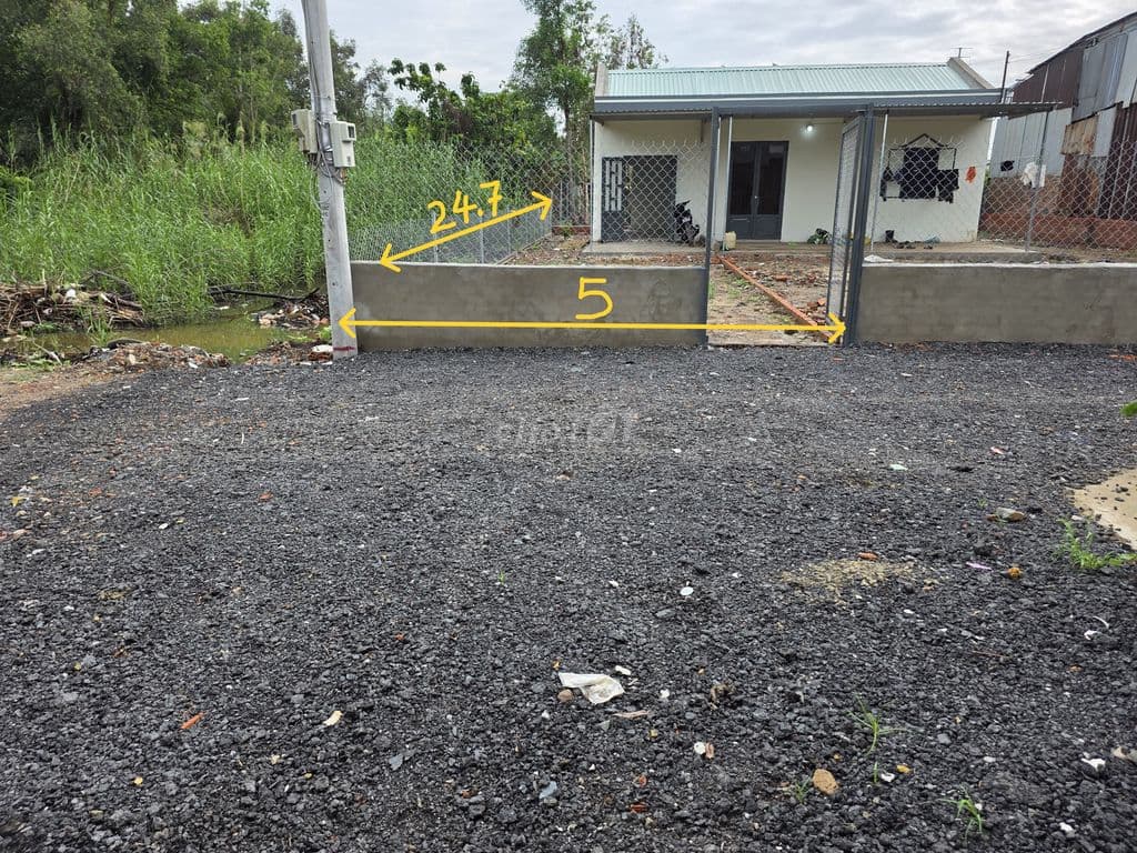 Đất full thổ 123,5m² (5×24,7) Đ.Xuân Thới Sơn 11, gần Vinhomes Hóc Môn
