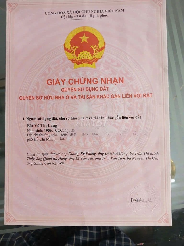 CHÍNH CHỦ CẦN BÁN NHÀ TẠI XÃ PHƯỚC LÝ - H.CẦN GIUỘC - LONG AN