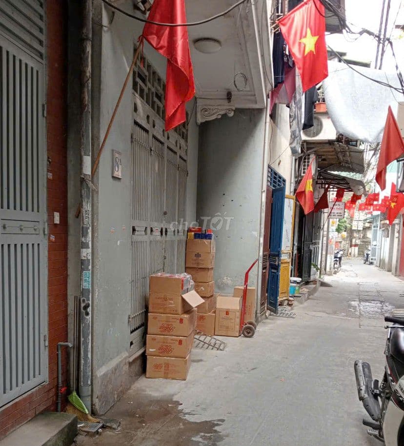 Bán nhà ngõ 353 Lĩnh Nam 25m² 5 tầng - 3 Tỷ Ko QH- lô góc-Oto