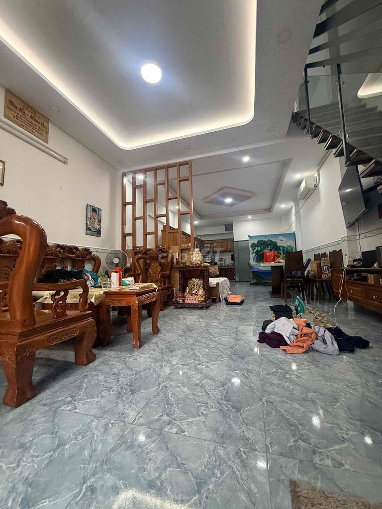 NHÀ MỚI ĐẸP –2TẦNG HUỲNH TẤN PHÁT, NHÀ BÈ •Diện tích: 5 x 15m ( 75M2) - Ảnh 2