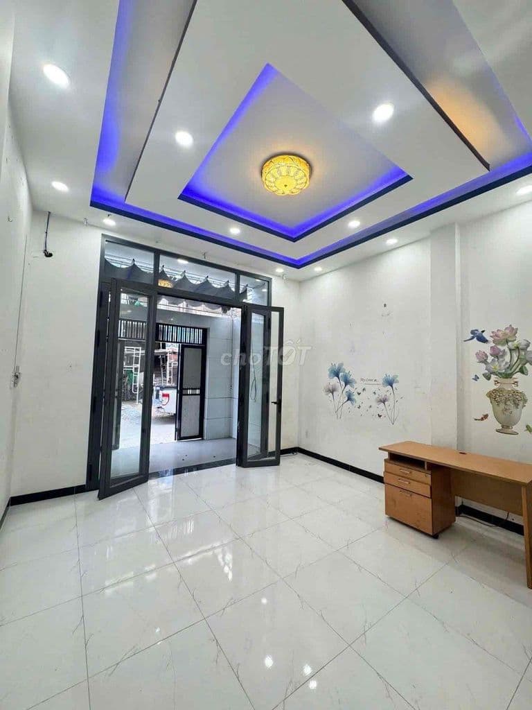 Chủ Ngộp bán NHÀ 3 TẦNG NGAY CHỢ #LONG_TRƯỜNG - HẺM 6M THÔNG - Chỉ 4,2 - Ảnh 2