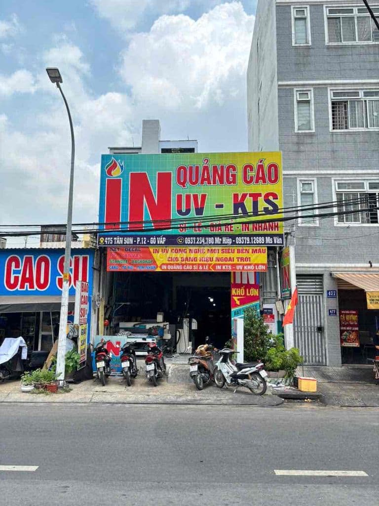 Mặt tiền 479 Tân Sơn P12 Gò Vấp