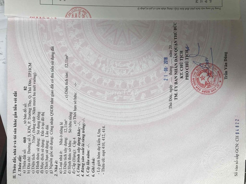 Nhà 1 trệt 2 lầu, sân thượng 4x13 cách ga metro Bình Thái 500m