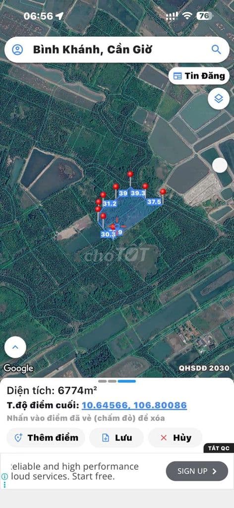 Bán 6.341m đất thủy sản, đường xe máy chạy đến đất, 950 triêu/1000m - Ảnh 2