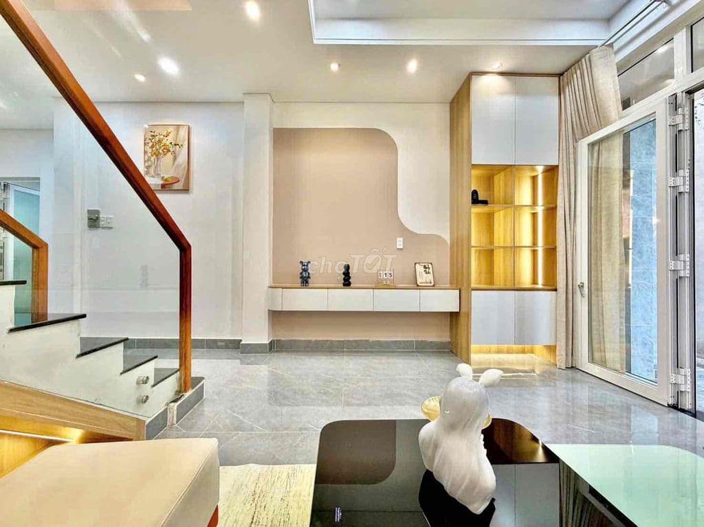 ĐỀ THÁM Q1 - 4x11M - 4 TẦNG - HẺM XE HƠI - 2MT TRƯỚC SAU - Ảnh 2