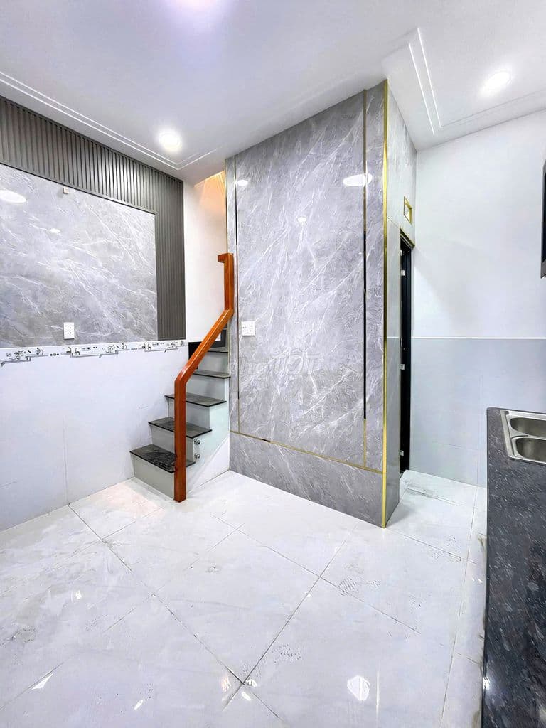 Nhà hẻm ngắn ở Phan Văn Hớn, Quận 12. Gần chung cư Tecco. Giá 860tr - Ảnh 2