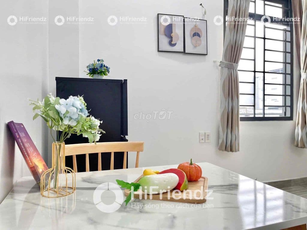 CHDV MINI FULL NỘI THẤT CÓ BAN CÔNG RIÊNG GẦN NGÃ TƯ BỐN XÃ - Ảnh 2