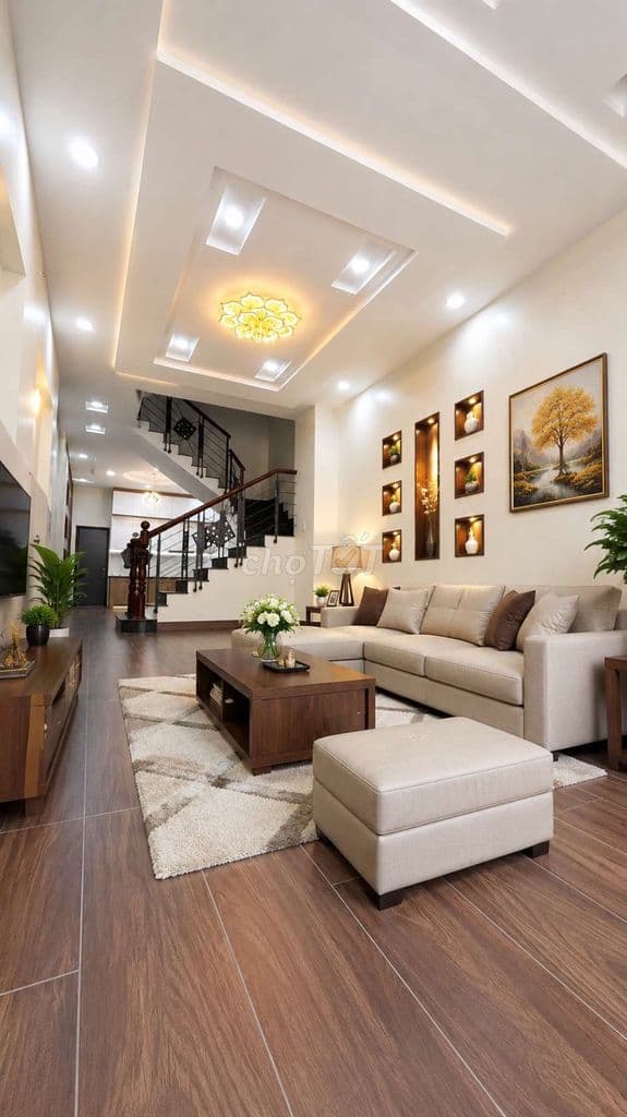 Nhà Đẹp Thấy Mê 4 Tầng Đường 20m KDC Đường Lê Bôi Phạm Thế Hiển Quận 8 - Ảnh 2