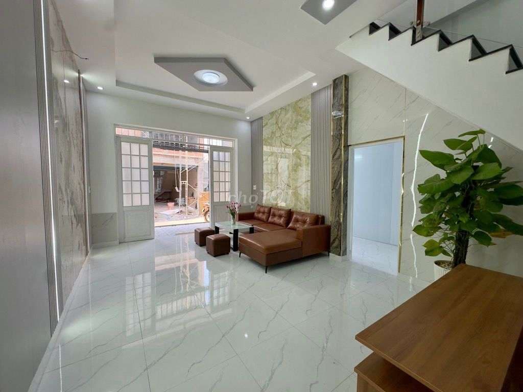 Nhà Đẹp HXH 72M2 Đường Thạnh Lộc 37 P.An Phú Đông Q12 củ - Ảnh 3