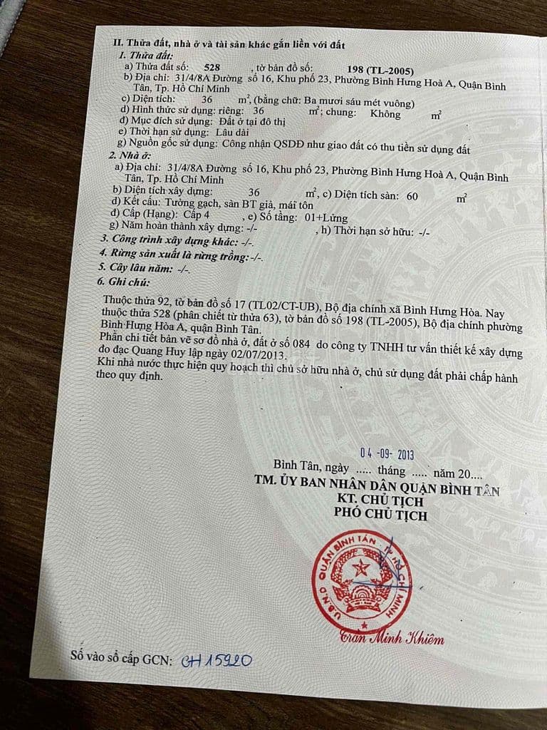 nhà giá rẽ bình tân - Ảnh 3