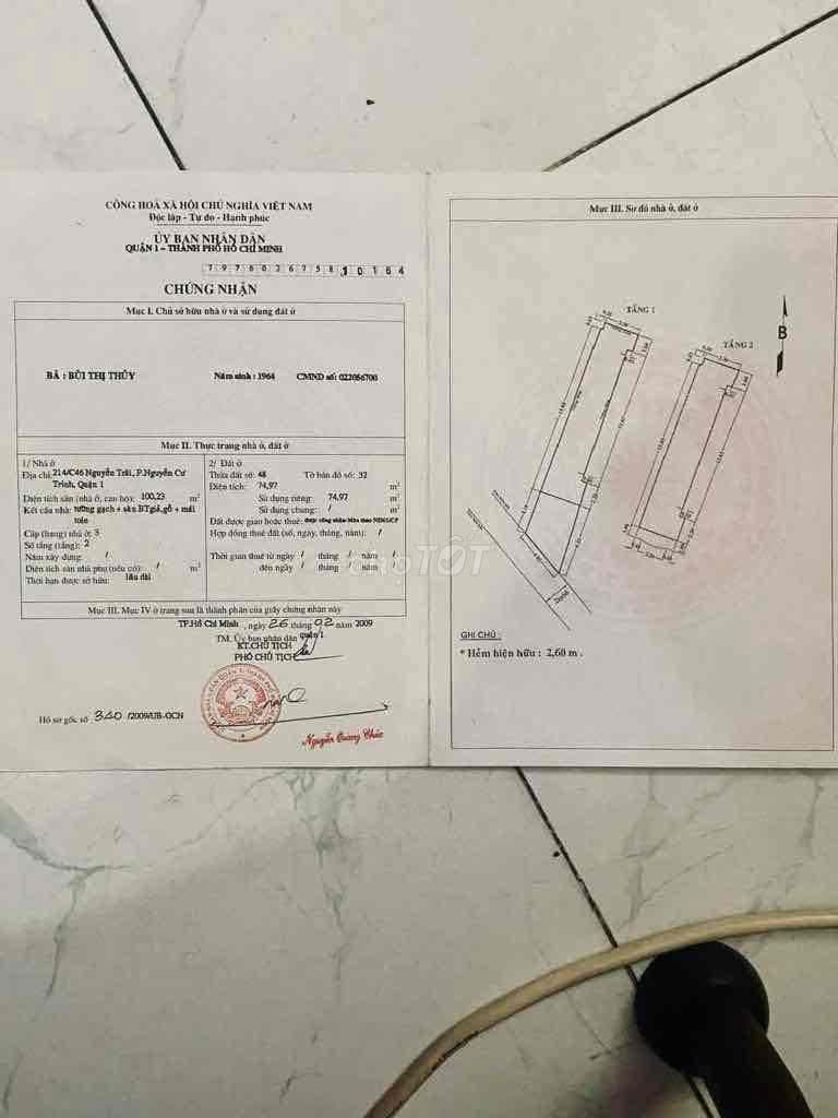 Cần Bán Nhà 2 Căn Liền Kề