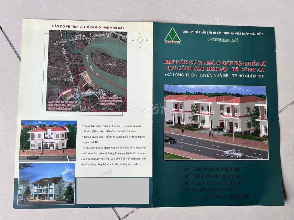 Đất dự án khu dân cư C45 - Bộ công an xã Long Thới - Ảnh 2