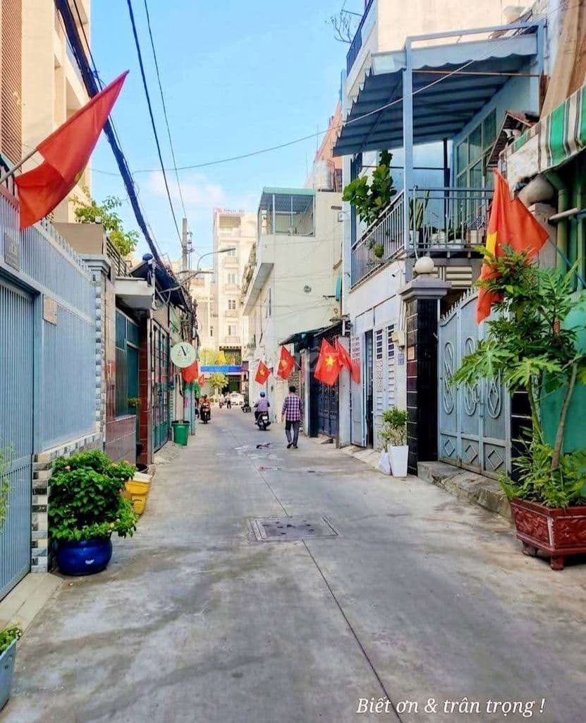 Nhà 2 Tầng Hẻm Xe Hơi Thông Kinh doanh