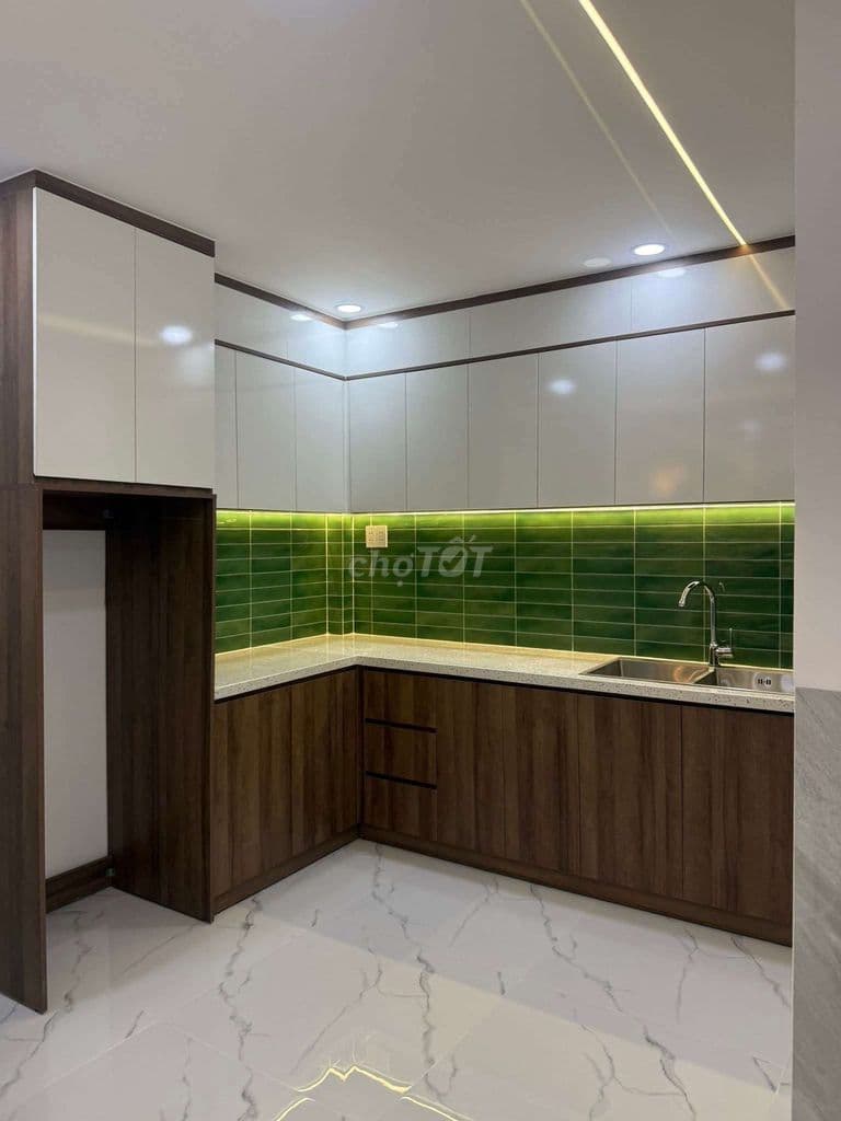 nhà 4x 10,5 nở hậu 4,3 đúc 1 trệt 1 lầu Quang Trung p10 gò vấp - Ảnh 2