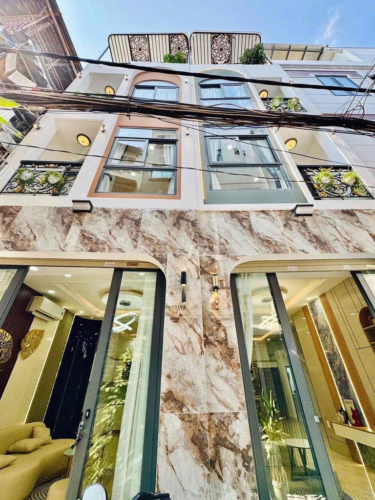 🏠 LÊ VĂN SỸ PHÚ NHUẬN - NHÀ 4 TẦNG MỚI - NỞ HẬU 4.8M TÀI LỘC