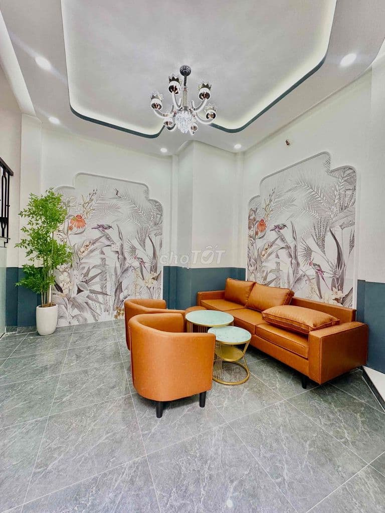 🏠 NHÀ GÓC 4 TẦNG MỚI ĐẸP GẦN MẶT TIỀN ĐƯỜNG Dương Bá Trạc P. Chánh Hưn