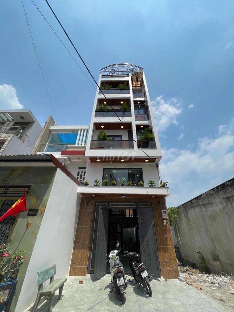 Lên sóng nhà phố 5mx20m. Có thang máy. Full nội thất