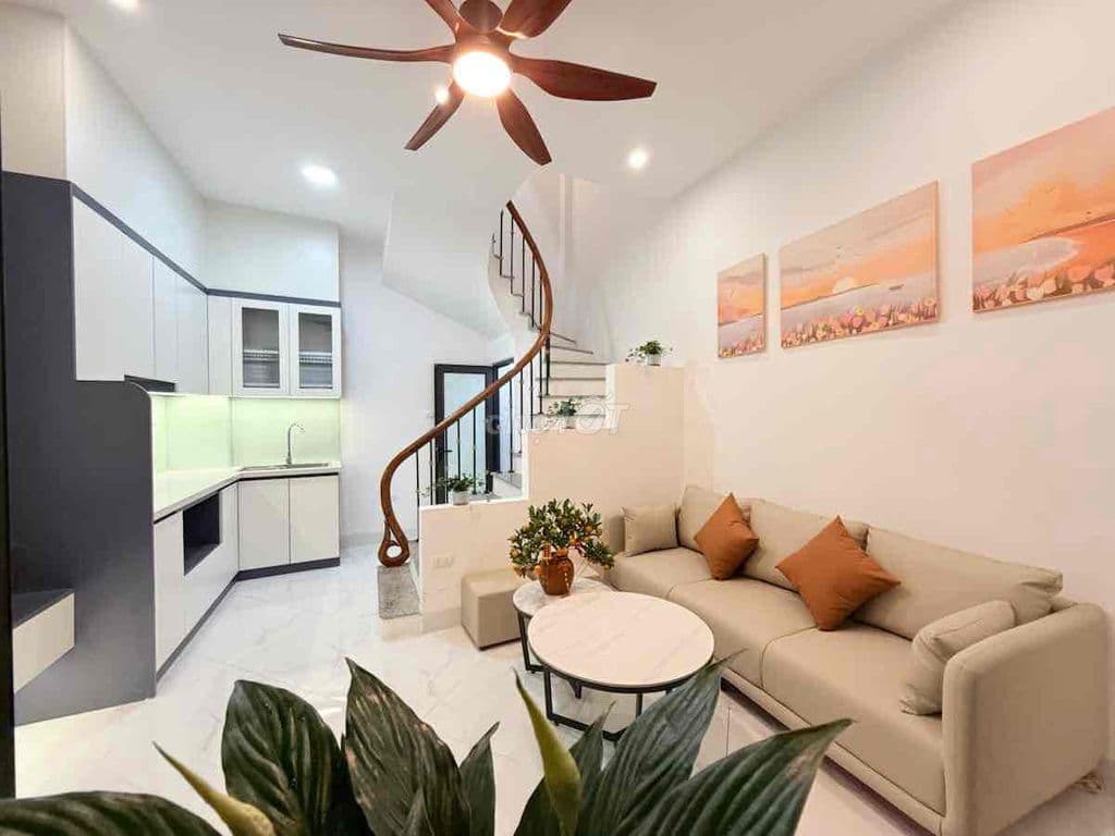 Siêu phẩm Khương Trung, 2 thoáng, ô tô qua nhà, full nội thất, 30m2