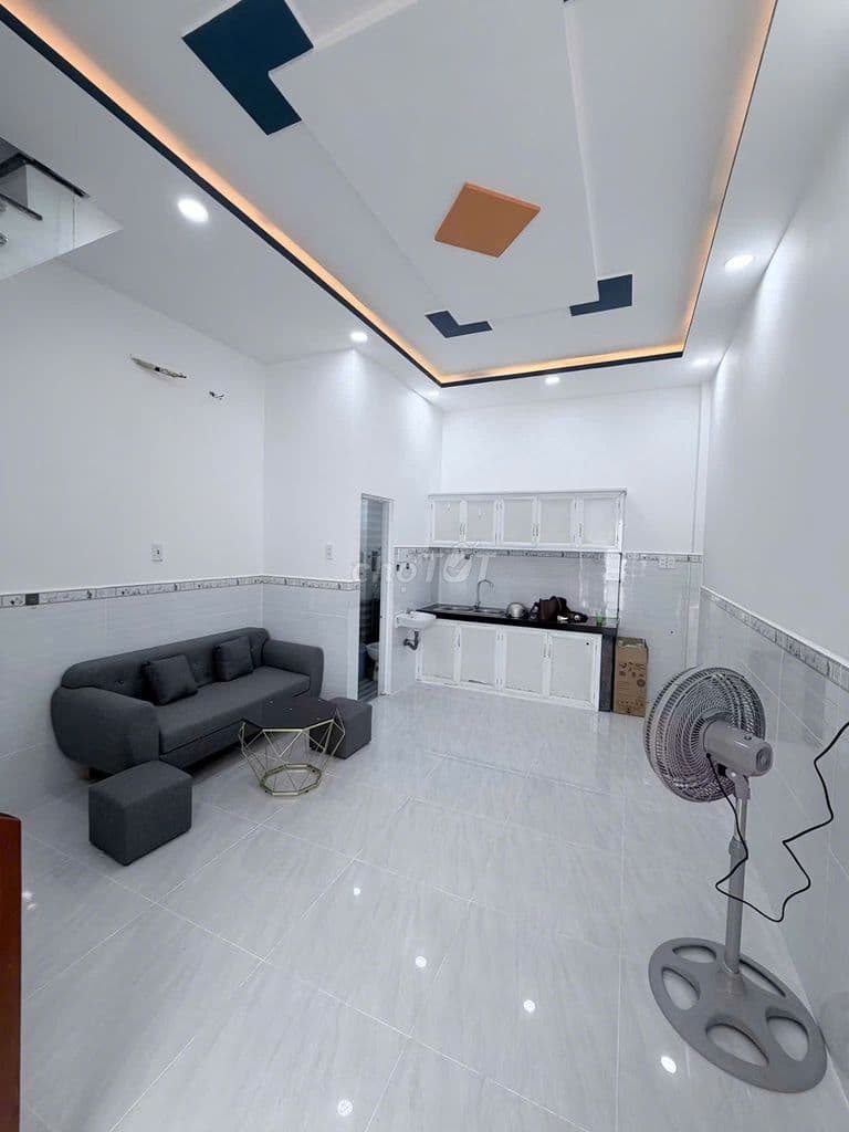NHÀ MỚI Ở LIỀN - 4MX6M - 2PN SHR KO QH - GẦN LÊ THÚC HOẠCH