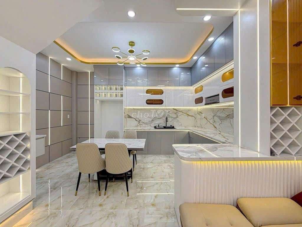 NHÀ MỚI FULL NỘI THẤT,ĐƯỜNG XE HƠI,NGANG 5M, HUỲNH TẤN PHÁT PHÚ THUẬN - Ảnh 2