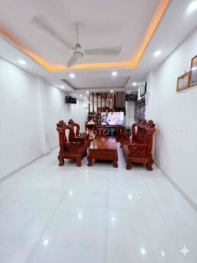 BÁN NHÀ PHÚ THỌ HOÀ - TÂN PHÚ - HẺM XE HƠI- 3 TẦNG - 61M2 - 4 PN - SHR - Ảnh 2