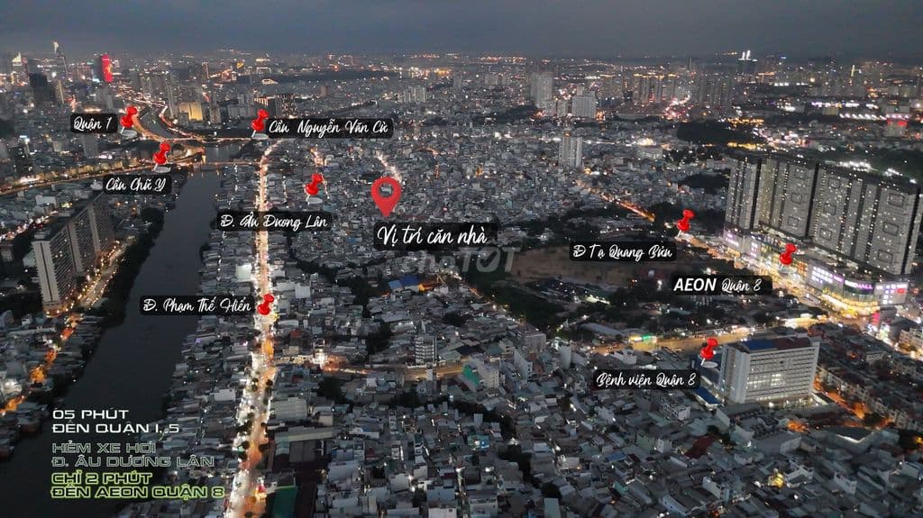 NHÀ 2 TẦNG 4x11m HẺM KINH DOANH 6m Đ. ÂU DƯƠNG LÂN QUẬN 8, GIÁ 4,7 TỶ - Ảnh 3