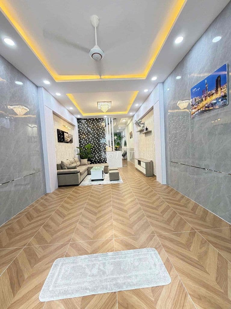 Mặt Tiền Đường Nhựa 10m Nhà Lầu 3 Tầng Khu DC Bình Hưng - Ảnh 2