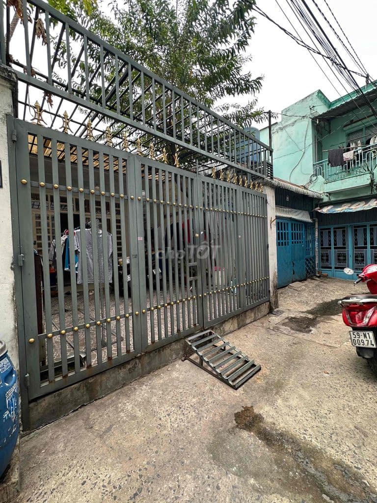 NHÀ HẺM XE HƠI TÂN THỚI HIỆP, QUẬN 12–GIÁP GÒ VẤP– 4.5x20m CHỈ 4.3T TL