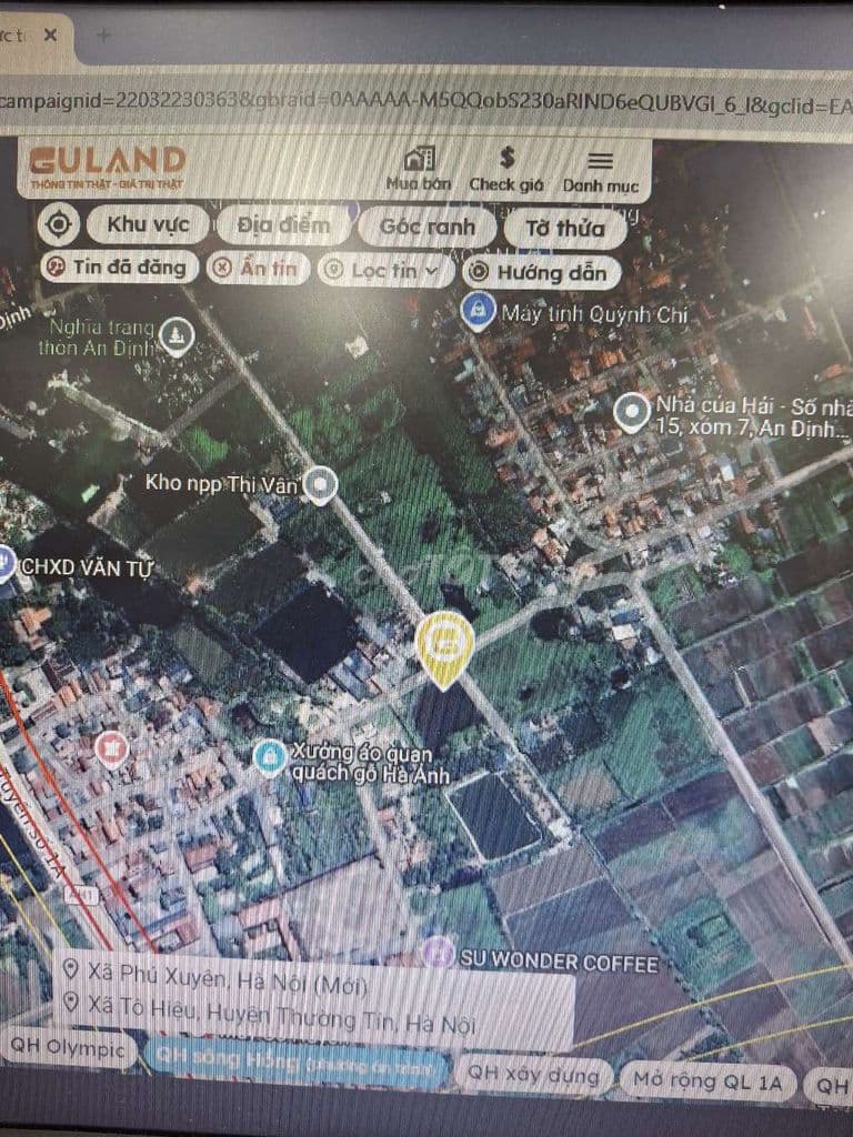 Bán khu đất nông nghiệp đã có sổ, mặt đường ô tô