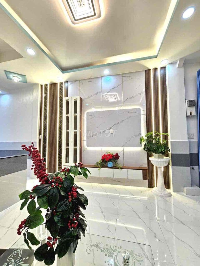 BÁN NHÀ 2TẦNG 2MẶT HẺM XE HƠI BÙI MINH TRỰC P6 QUẬN8 35M2 CHỈ 5,39TỶ - Ảnh 2