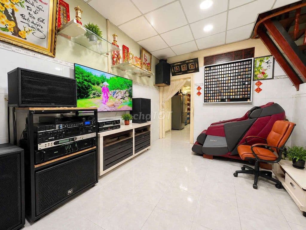 Nhà bán. Hẻm 3m đường Phan Văn Hân, P. BT, (P.19) cũ. Q.BT, tp.HCM. - Ảnh 2