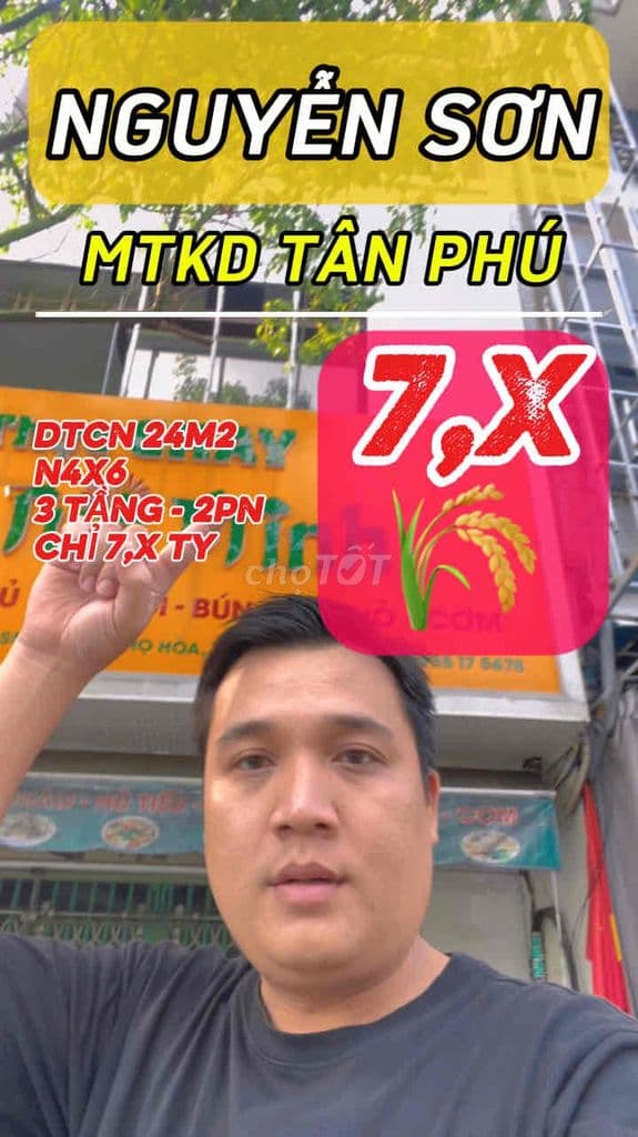 🏡MẶT TIỀN KINH DOANH ĐỈNH - 24M2 - N4,05x6