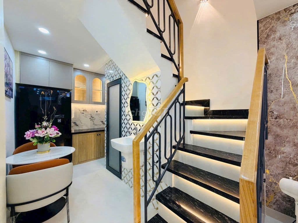 3❌9m, BÁN NHÀ MỚI 3 TẦNG, 3PN👉QUANG TRUNG, P11 GÒ VẤP, 3.x TỶ Chợ HTT - Ảnh 3